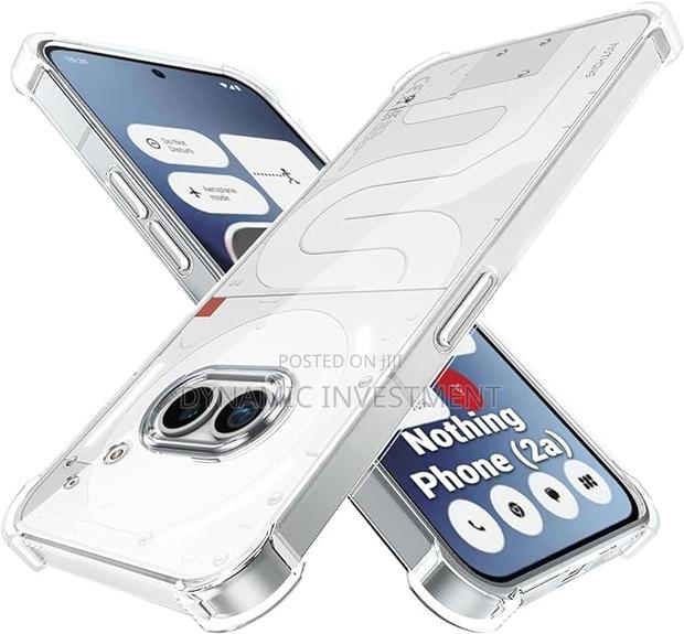 Nothing Phone 2A Transparent/Clear Back Cover Case - thumbnail 3