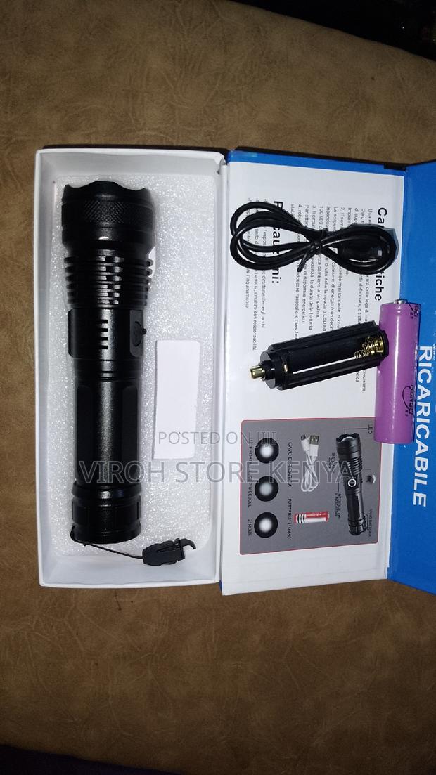 Rechargeable LED Torch 2000 Lumens - thumbnail 2