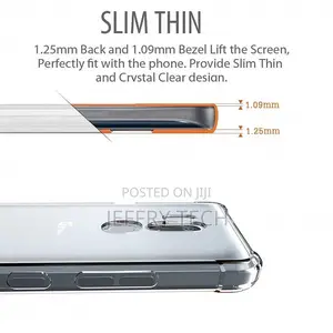 Clear Back Cover for Samsung Galaxy A55 5G (Bumper Case, Tra