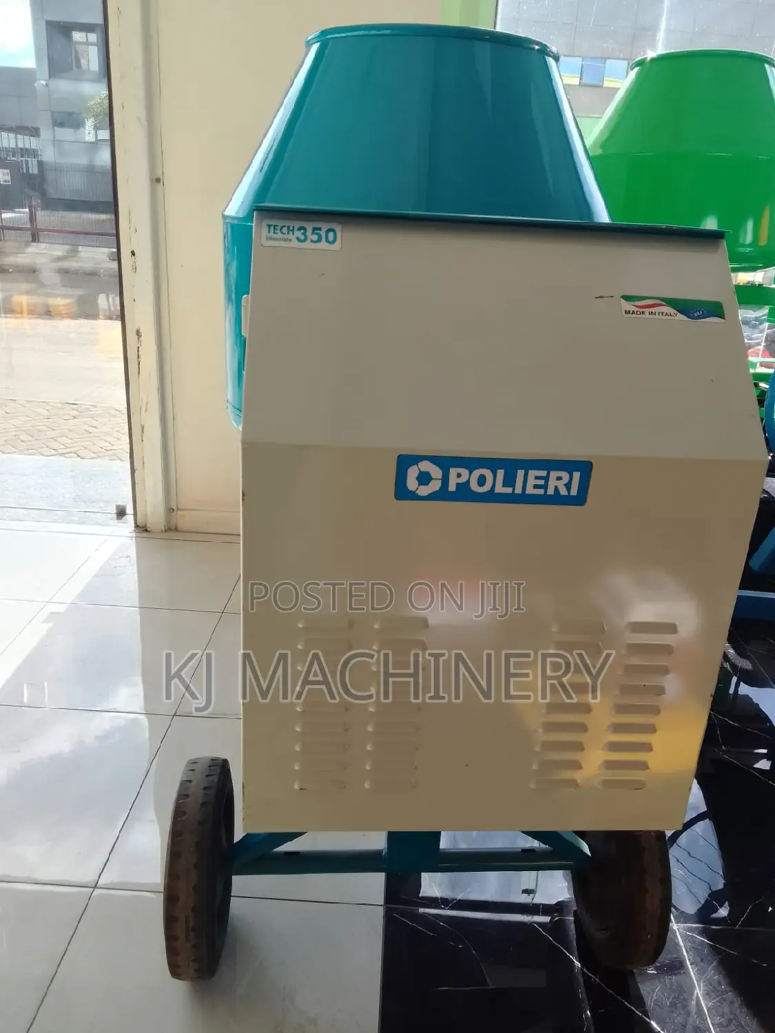 POLIERI 300l Concrete Mixer Diesel Powered.
