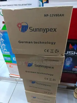Sunnypex 80ah 12V German Battery
