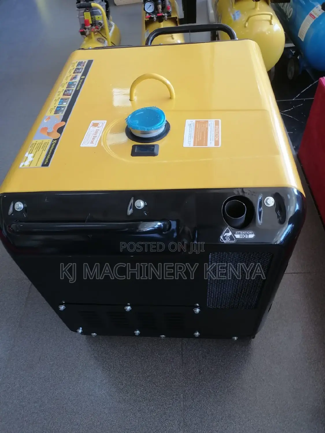 Diesel Silent Generator 11kvw Heavy Duty Key Start