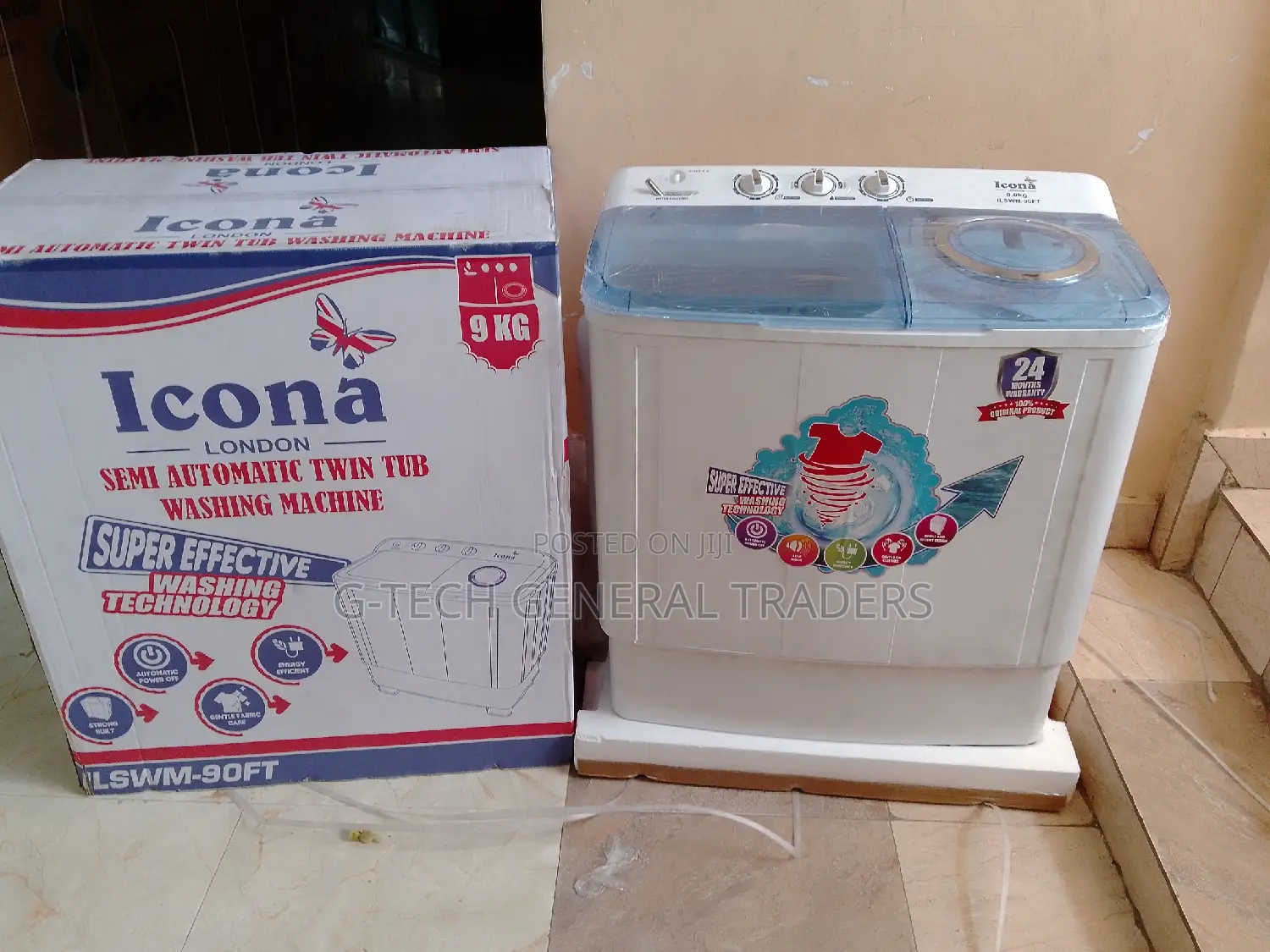 Washer! Washer!9kg Semi Automatic Twin Tub Washer