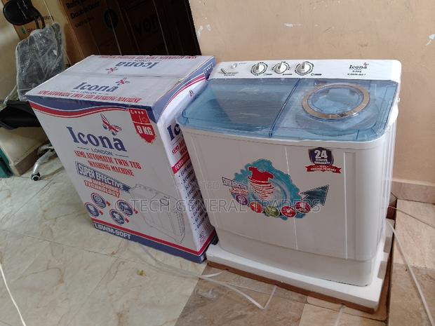 Icona Washer!Semi Automatic 9kg Wash and Spin Machine - main view