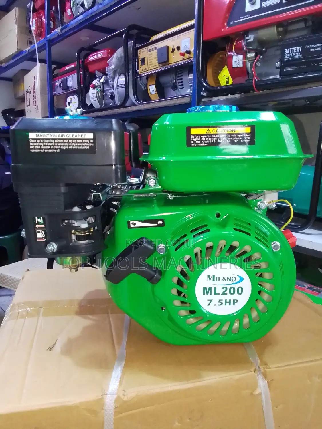 Milano Engine ML200 7.5 Hp