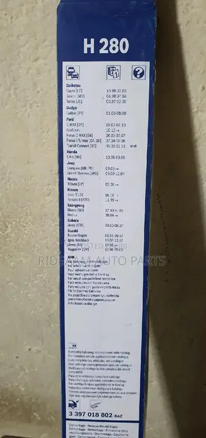 Bosch Rear Wiperr Blades 11" Inch 280mm