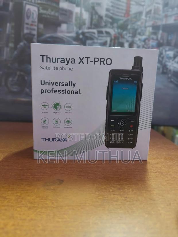 New Thuraya XT Pro 256 GB Black - main view
