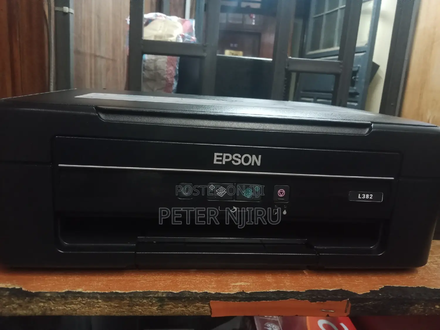 EPSON PRINTER  L382 for Cyber Purposes.