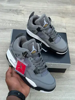 Air Jordan 4 Gray Sneakers