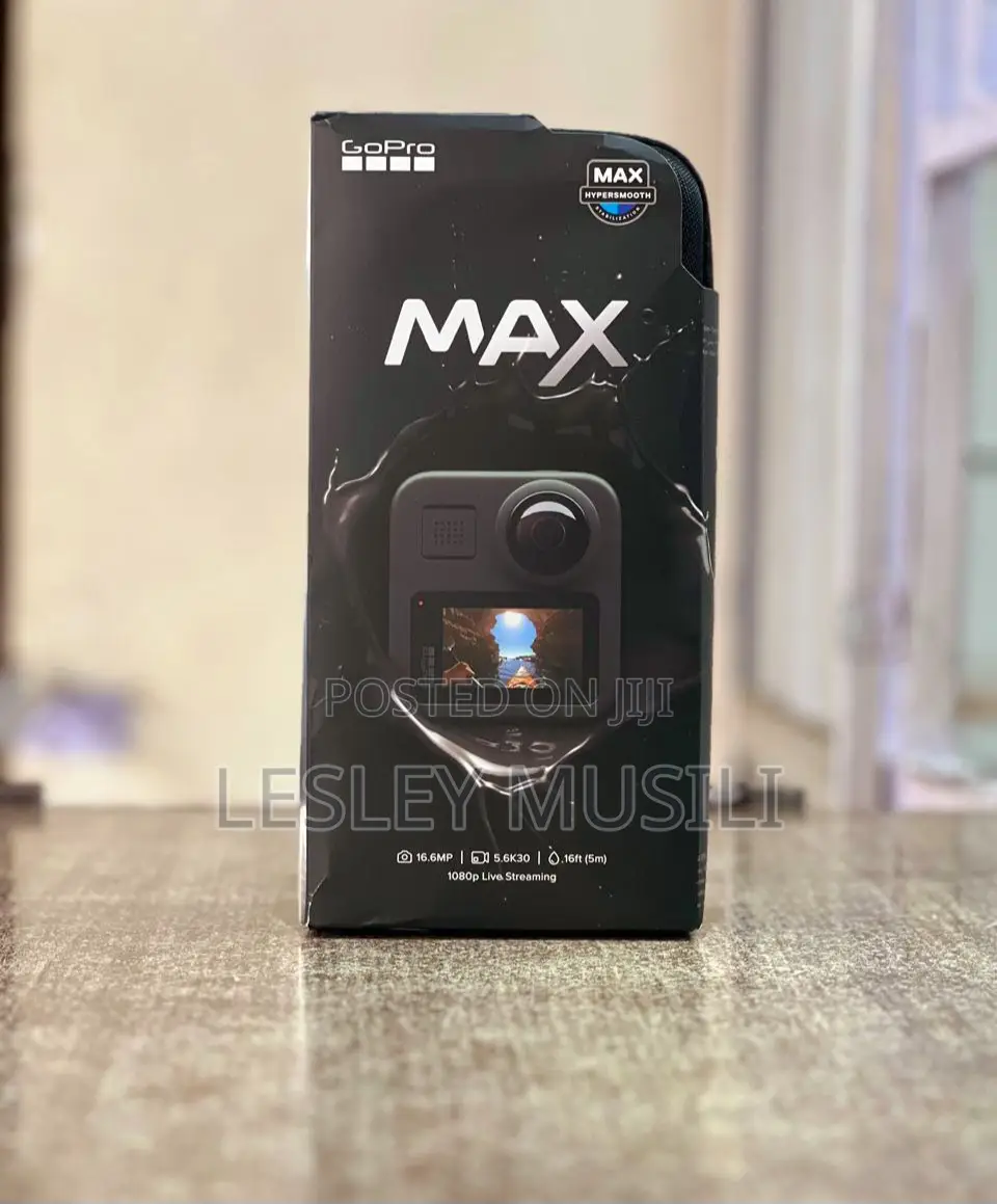 Gopro Hero MAX — Waterproof 360 + Traditional Camera/Touch