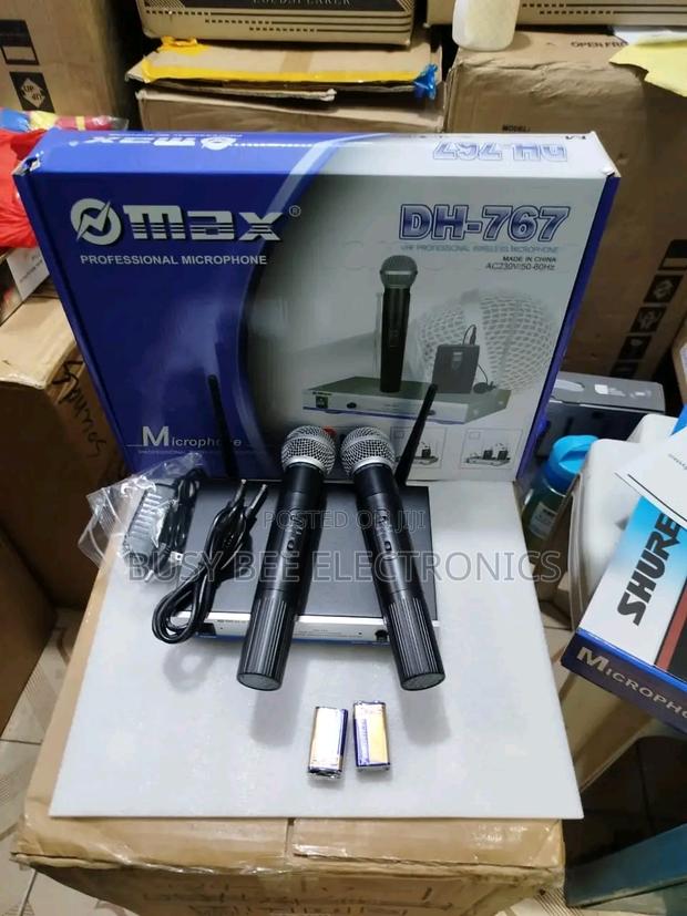 9v 767 Omax Wireless Microphone - main view
