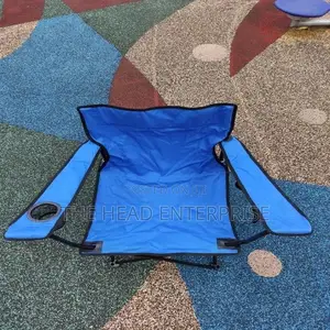 New, Stylish Blue Camping Chair.