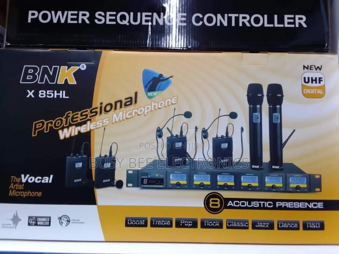 Double Lapel/Double Handheld 4in1 Microphone