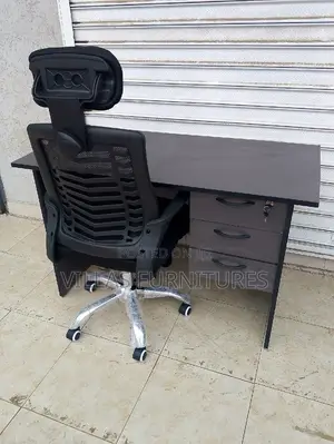 Headrest Chair and Study Desk