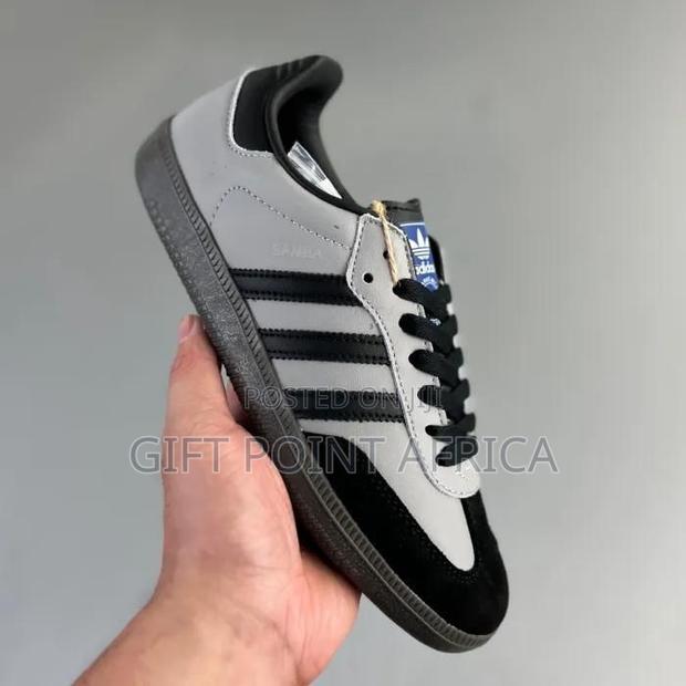 Adidas Samba Sneakers Grey Black in Colour - thumbnail 4