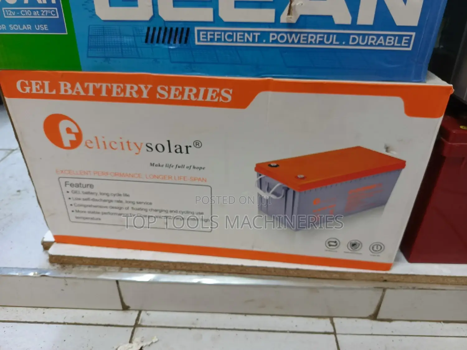 Brand New Felicity 200ah 12V Gel Battery