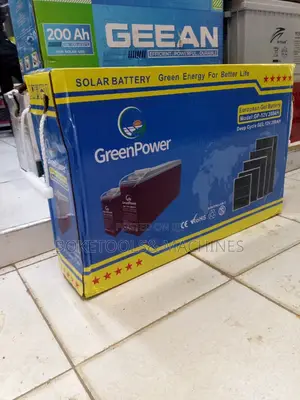 200ah Green Power Slim Gel Battery