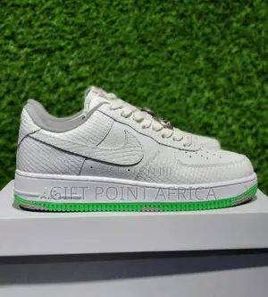 White Airforce 1 Halloween Sneakers