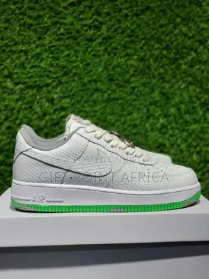 White Airforce 1 Halloween Sneakers