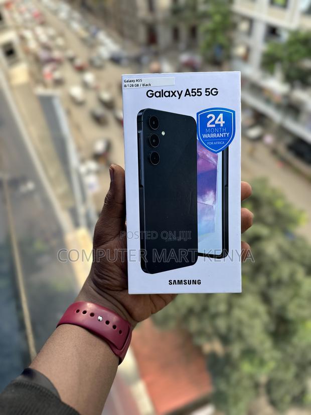 New Samsung Galaxy A55 128 GB Black - main view