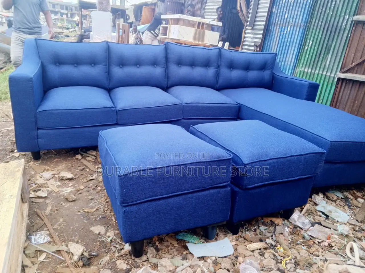 6 Seater Coner Seat Sofa Pure Fiber Pillow