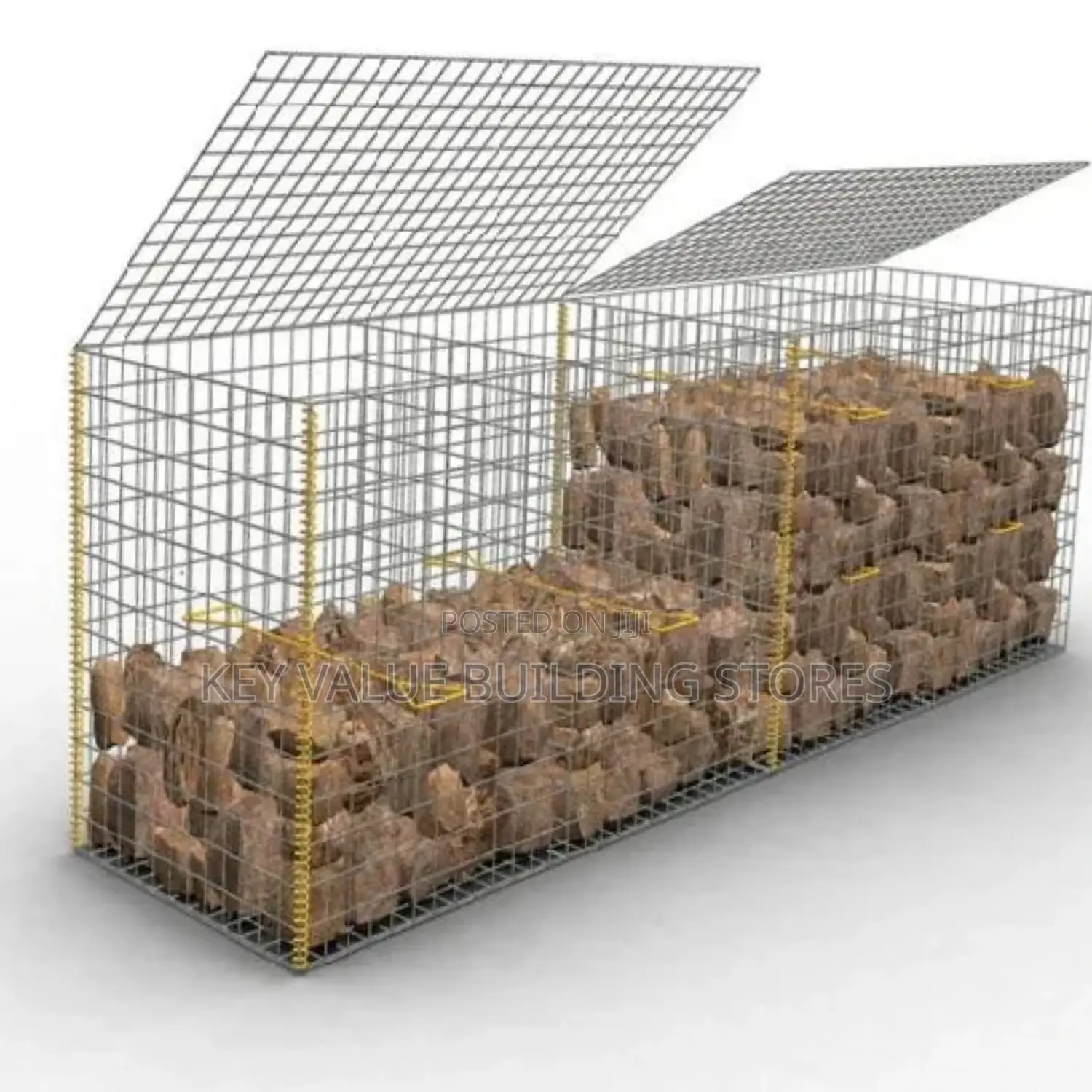 Welded Gabion Boxes-2×1×1m