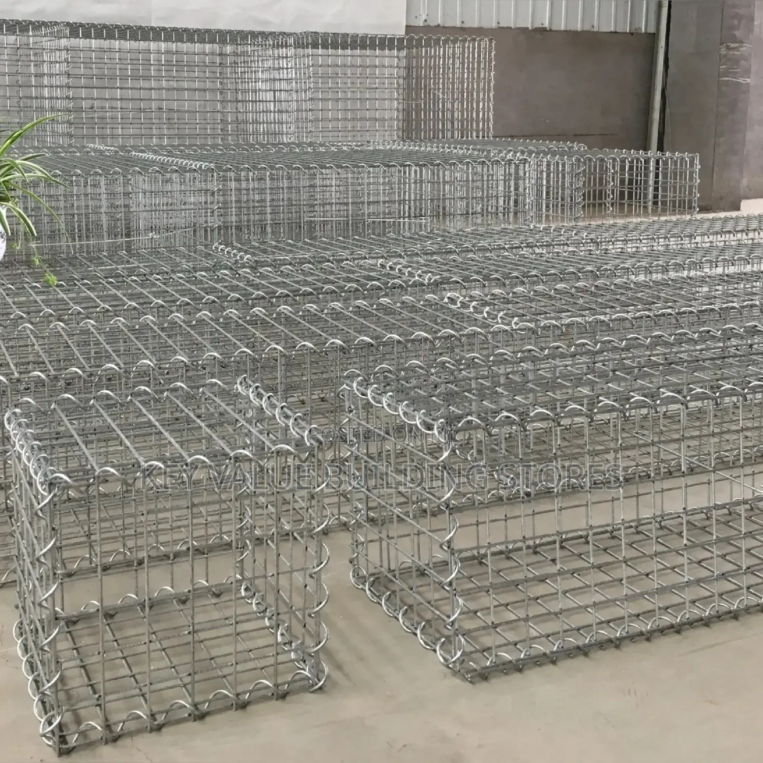 Welded Galvanized Gabion Box-2×1×1
