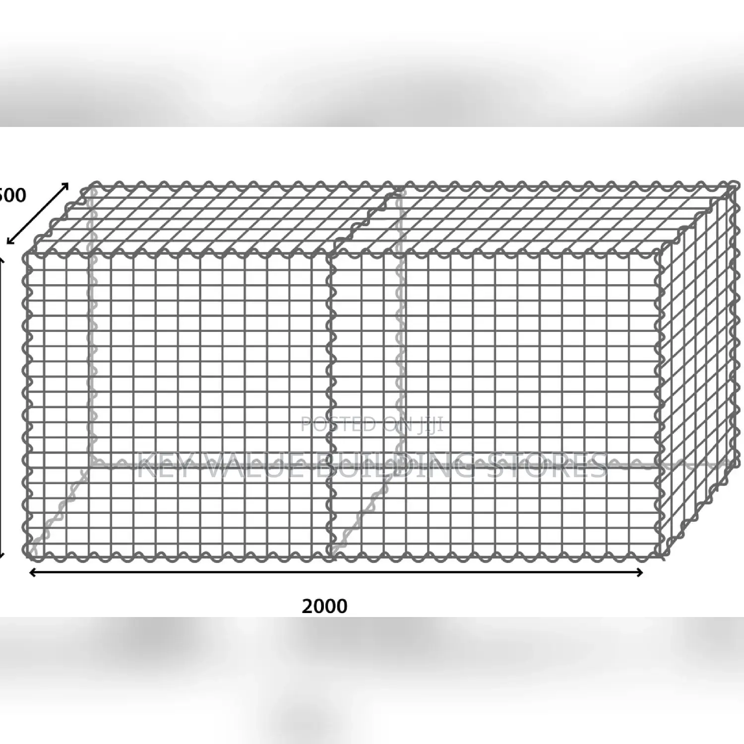 Top Quality Gabions (Welded)-2×1×1