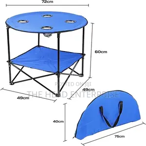 Stylish Blue, Outdoor Table.