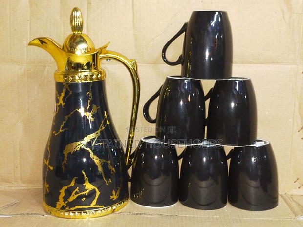 ` Always Marble Insulated Flask Tea Set` 