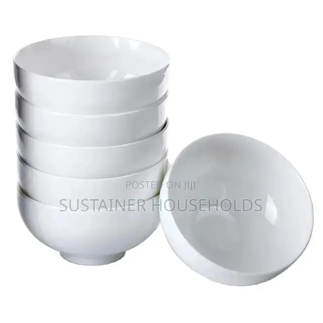 New in ! *6 Inch White Bowls*