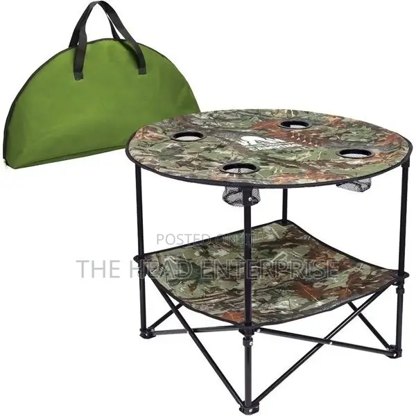 Folding Camping Table With Carry Bag