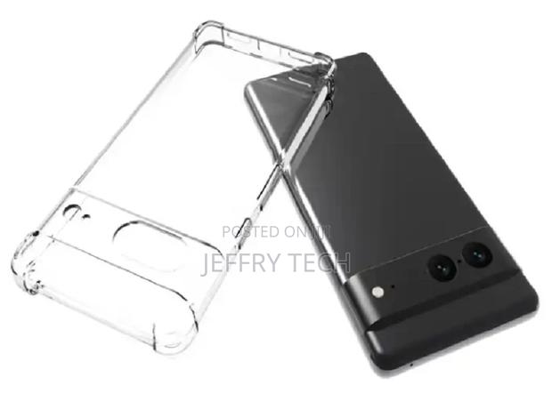 Gel Case With Bumper Edges for Google Pixel 8 - Clear - main view