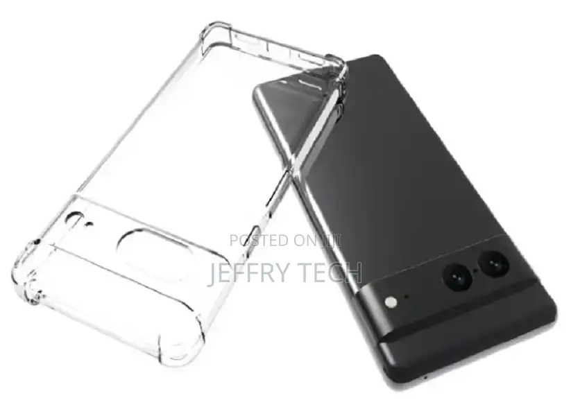 Gel Case With Bumper Edges for Google Pixel 8 - Clear