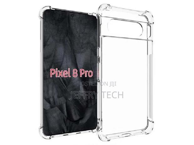 Gel Case With Bumper Edges for Google Pixel 8 Pro - Clear