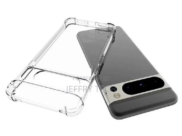 Gel Case With Bumper Edges for Google Pixel 8 Pro - Clear - thumbnail 2