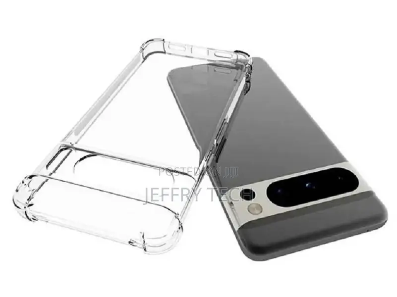 Gel Case With Bumper Edges for Google Pixel 8 Pro - Clear