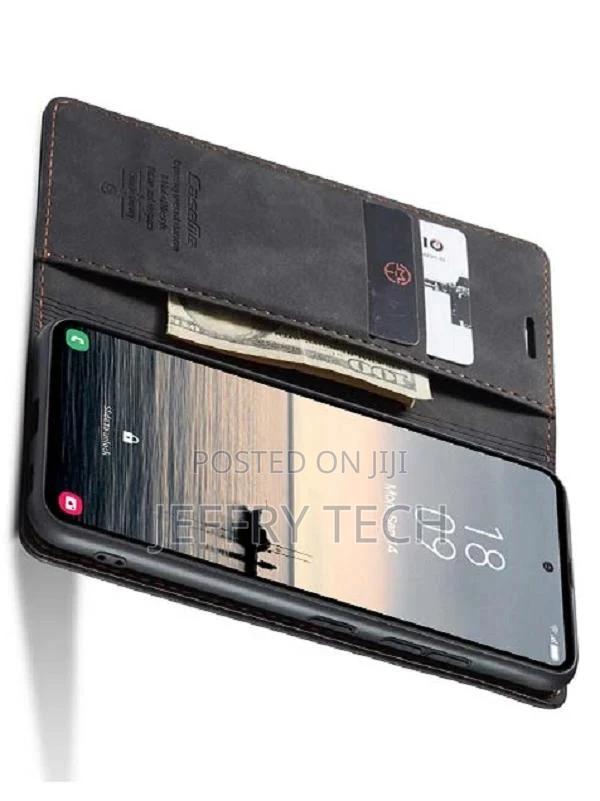 Leather Wallet Case With Stand for Samsung Galaxy S23 FE - C - thumbnail 2