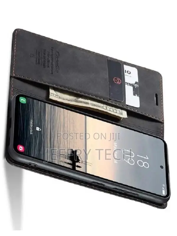 Leather Wallet Case With Stand for Samsung Galaxy S23 FE - C