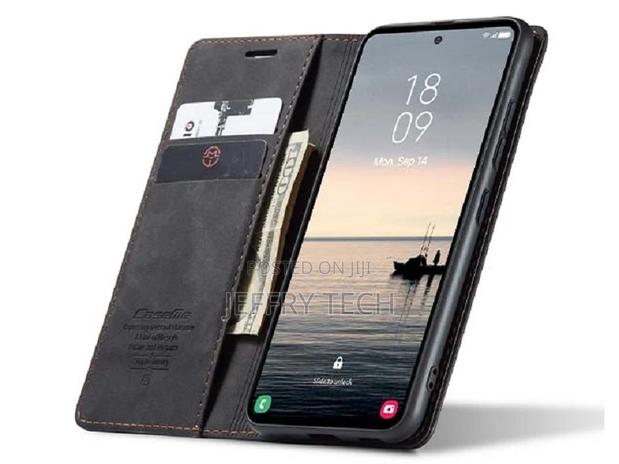 Leather Wallet Case With Stand for Samsung Galaxy S23 FE - C