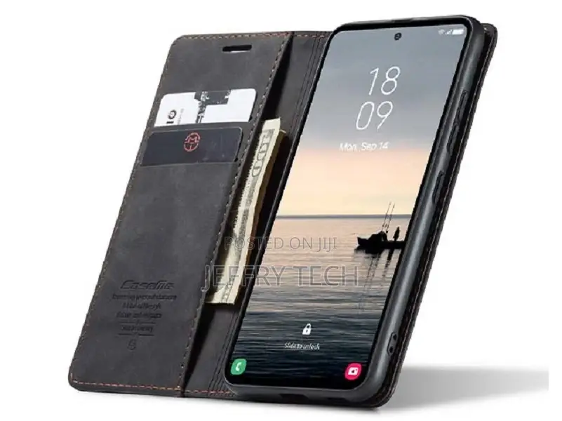 Leather Wallet Case With Stand for Samsung Galaxy S23 FE - C