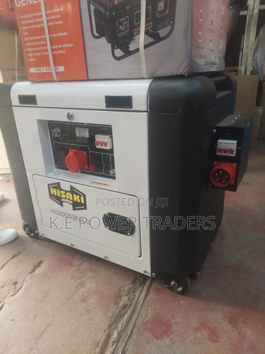 Hisaki ATS Three Phase 12kva Diesel Generator