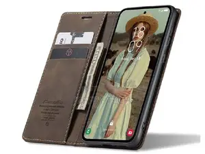 Leather Wallet Case With Stand for Samsung Galaxy A35 - Cho