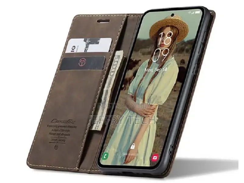 Leather Wallet Case With Stand for Samsung Galaxy A35 - Cho