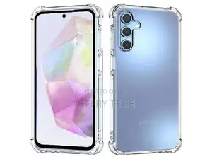 Gel Case With Bumper Edges for Samsung Galaxy A35 - Clear