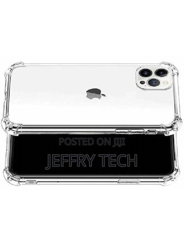 Gel Case With Bumper Edges for iPhone 15 Pro Max - Clear - thumbnail 3