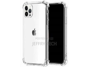Gel Case With Bumper Edges for iPhone 15 Pro Max - Clear - thumbnail 2
