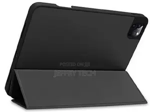 Leather Flip Case With Stand for iPad Pro 11 (2020) - Black