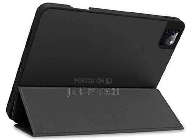Leather Flip Case With Stand for iPad Pro 11 (2020) - Black - thumbnail 3