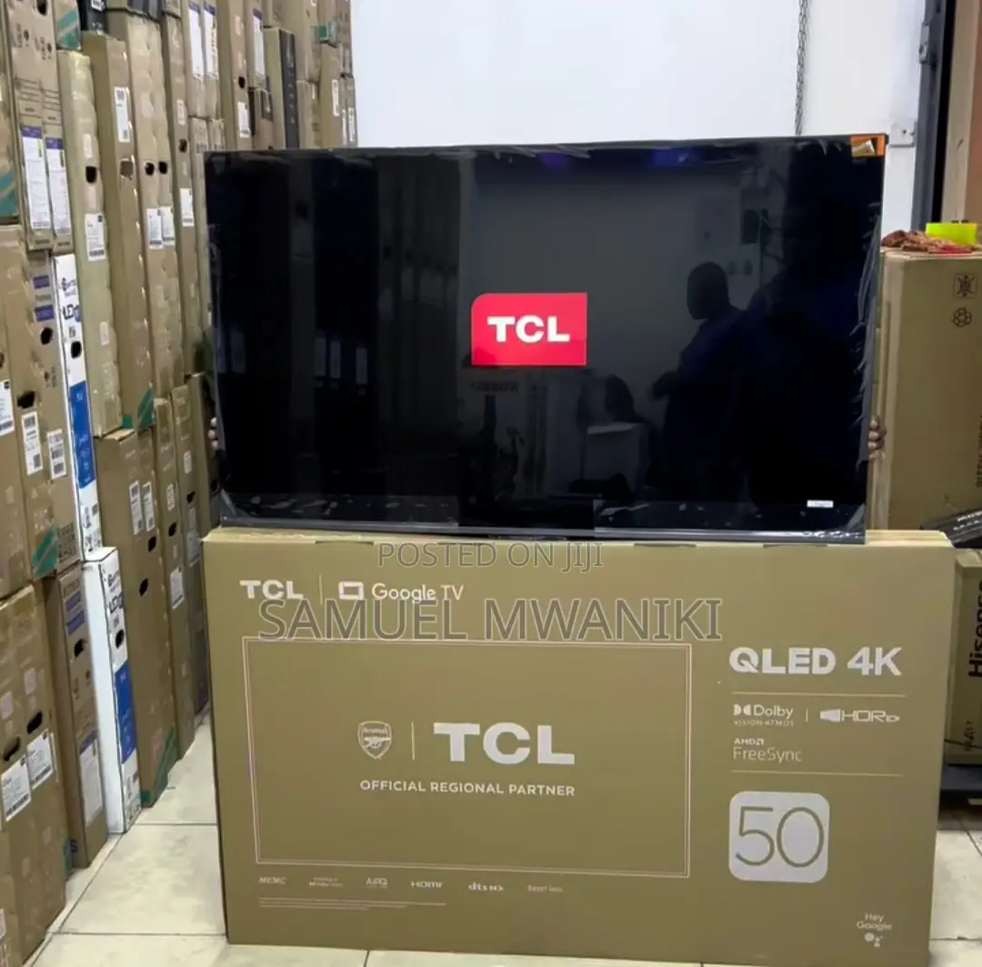 TCL 50′′ C655 Qled Pro Smart Uhd Google Tv – New Model